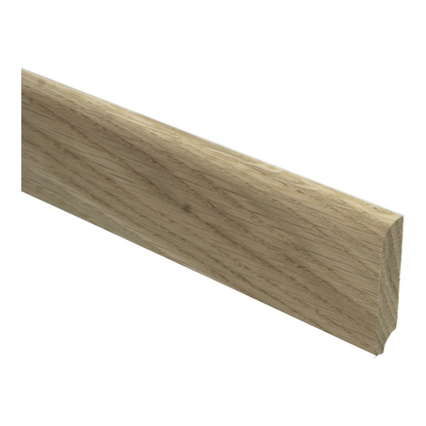 Franse plint 60x13 eiken onbewerkt