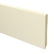 Sfeerplinten MDF Moderne plint 120x12 voorgelakt RAL 9001