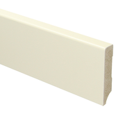 Sfeerplinten MDF Moderne plint 70x15 voorgelakt RAL 9001