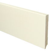 Sfeerplinten MDF Moderne plint 120x15 voorgelakt RAL 9001