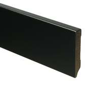 Sfeerplinten MDF Moderne plint 70x12 voorgelakt RAL 9005
