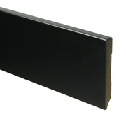 Sfeerplinten MDF Moderne plint 90x12 voorgelakt RAL 9005