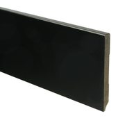 Sfeerplinten MDF Moderne plint 120x12 voorgelakt RAL 9005