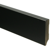Sfeerplinten MDF Moderne plint 70x15 voorgelakt RAL 9005