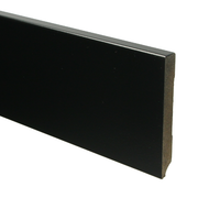 Sfeerplinten MDF Moderne plint 120x15 voorgelakt RAL 9005