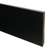 Sfeerplinten MDF Moderne plint 150x12 voorgelakt RAL 9005