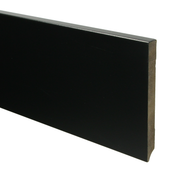 Sfeerplinten MDF Moderne plint 150x15 voorgelakt RAL 9005