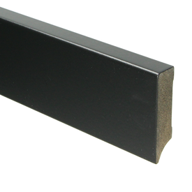 Sfeerplinten MDF Moderne plint 70x18 voorgelakt RAL 9005
