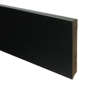 Sfeerplinten MDF Moderne plint 150x18 voorgelakt RAL 9005