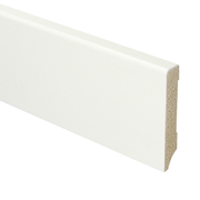 Sfeerplinten MDF Moderne plint 70x12 voorgelakt RAL 9016