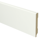 Sfeerplinten MDF Moderne plint 90x12 voorgelakt RAL 9016