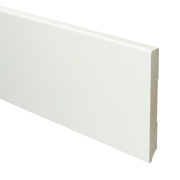 Sfeerplinten MDF Moderne plint 120x12 voorgelakt RAL 9016