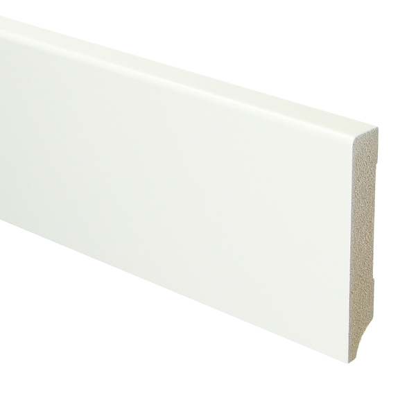 Sfeerplinten MDF Moderne plint 90x15 voorgelakt RAL 9016