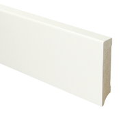 Sfeerplinten MDF Moderne plint 90x18 voorgelakt RAL 9016