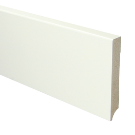 Sfeerplinten MDF Moderne plint 120x18 voorgelakt RAL 9016