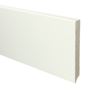 Sfeerplinten MDF Moderne plint 150x18 voorgelakt RAL 9016