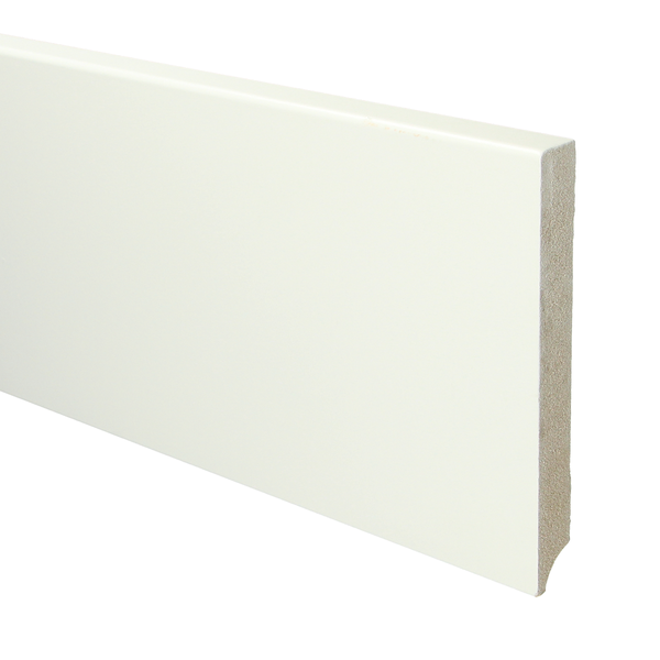 Sfeerplinten MDF Moderne plint 150x18 voorgelakt RAL 9016