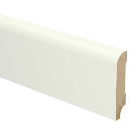 Sfeerplinten MDF Koloniale plint 70x15 wit voorgelakt RAL 9010