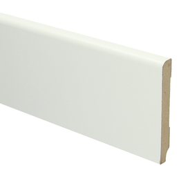 Sfeerplinten MDF Koloniale plint 90x12 wit voorgelakt RAL 9010