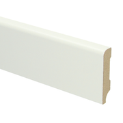 Sfeerplinten MDF Koloniale plint 60x12 wit voorgelakt RAL 9010