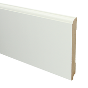 Sfeerplinten MDF Eigentijdse plint 150x15 wit voorgel. RAL 9010