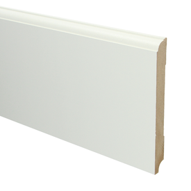 Sfeerplinten MDF Eigentijdse plint 150x15 wit voorgel. RAL 9010