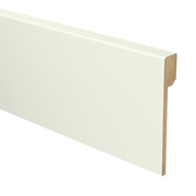 Sfeerplinten MDF Renovatieplint modern 120x18 voorgel. RAL 9010