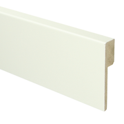 Sfeerplinten MDF Renovatieplint modern 90x18 voorgel. RAL 9010