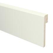 Sfeerplinten MDF Renovatieplint klassiek 120x22 voorgel. RAL 9010