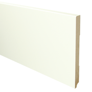 Sfeerplinten MDF Moderne plint 190x15 wit voorgelakt RAL 9010
