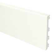 Sfeerplinten Flexibele Moderne plint 120/90/70x15 wit