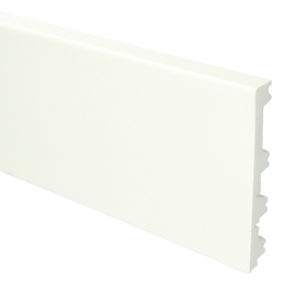 Sfeerplinten Flexibele Moderne plint 120/90/70x15 wit