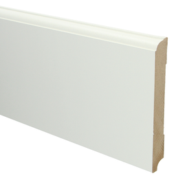 Sfeerplinten MDF Eigentijdse plint 150x18 wit voorgel. RAL 9010