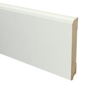 Sfeerplinten MDF Eigentijdse plint 150x18 wit voorgel. RAL 9010