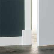 Sfeerplinten MDF Moderne architraaf 70x12 wit voorgel. RAL 9010