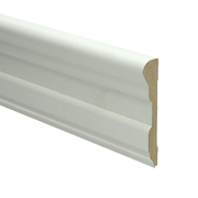 Sfeerplinten MDF Romantische architr. 90x16 wit v.gel. RAL 9010