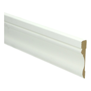 Sfeerplinten MDF Barok architraaf 70x12 wit voorgelakt RAL 9010