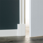 Sfeerplinten MDF Barok architraaf 70x12 wit voorgelakt RAL 9010