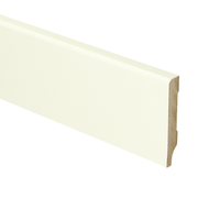 Sfeerplinten MDF Moderne plint 55x9 wit voorgelakt RAL 9010