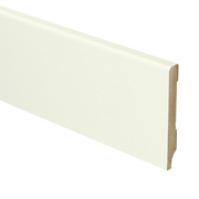 Sfeerplinten MDF Moderne plint 70x9 wit voorgelakt RAL 9010