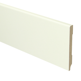 Sfeerplinten MDF Moderne plint 90x9 wit voorgelakt RAL 9010