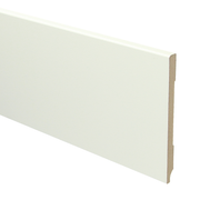 Sfeerplinten MDF Moderne plint 120x9 wit voorgelakt RAL 9010