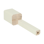 Sfeerplinten Binnenhoek plint 90x18 wit RAL 9010