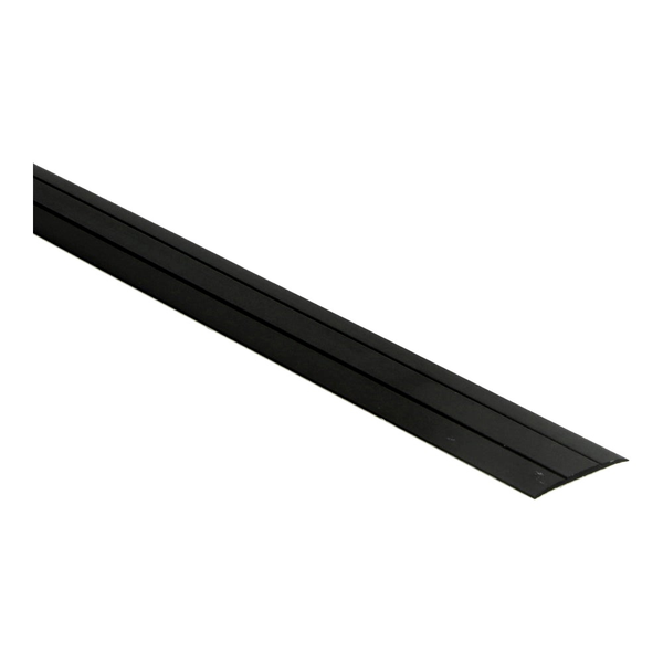 Dilatatieprof. zelfkl. 37 mm alu zwart 1m