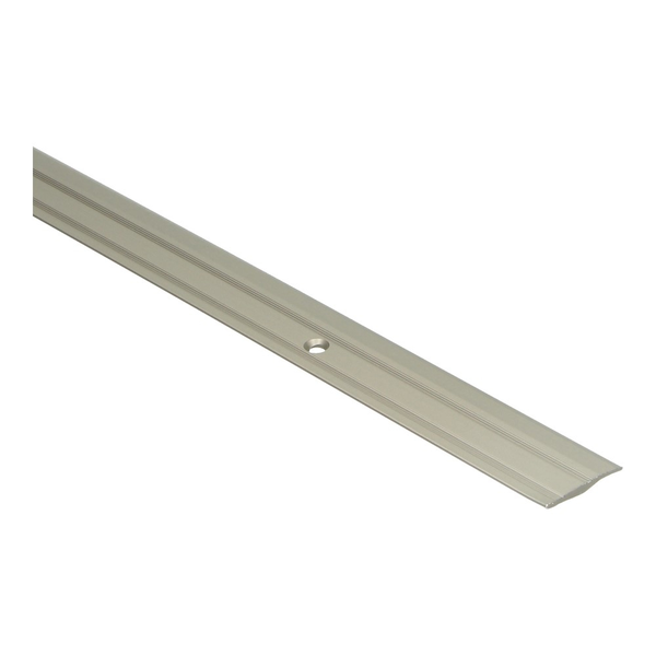 Overgangsprofiel PVC RVS alu schroef 2,5-5mm 2,7m