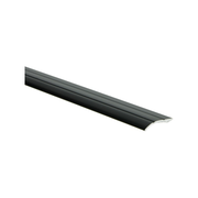 Overgangsprofiel zelfklevend zwart 0-20mm 1m vloer, afbeelding 1