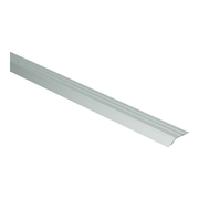 Overgangsprofiel zelfkl. 5 mm alu zilver vloer, afbeelding 1