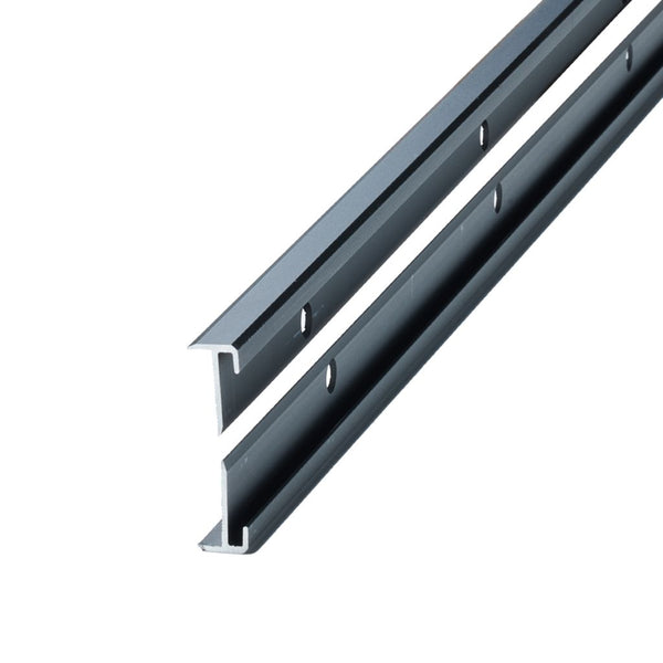 Ambiant Co-pro open trapprofiel achterzijde pvc zwart