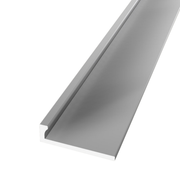 Küberit Eindprofiel 301 ongeboord 3 mm zilver vloer, afbeelding 1