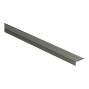 Hoeklijnprofiel zelfklevend RVS 10x24,5mm 1m vloer, afbeelding 1